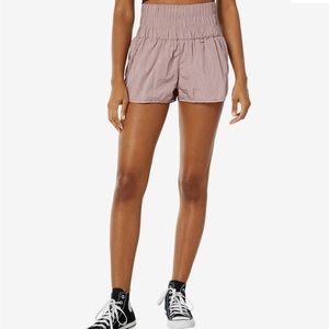 Free People “The Way Home” shorts in Mauve